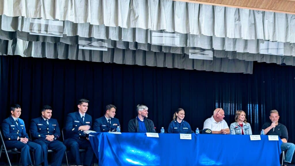 PXL 20241111 2105305142 - Topeka Collegiate Honors Veterans Day with Coast Guard Color Guard and Inspiring Military Panel 1 PXL 20241111 2105305142 - Topeka Collegiate Honors Veterans Day with Coast Guard Color Guard and Inspiring Military Panel