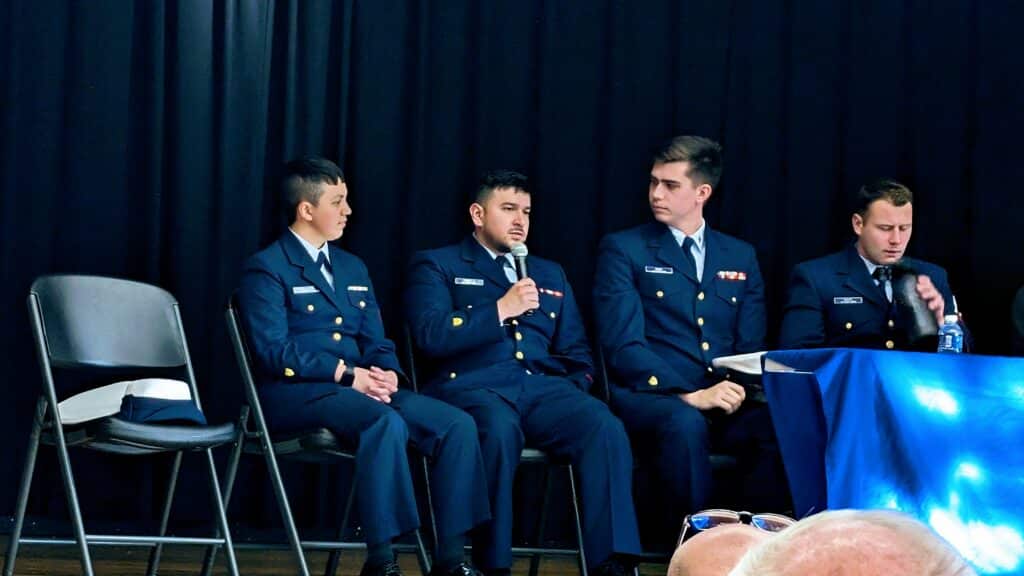 PXL 20241111 2110519932 - Topeka Collegiate Honors Veterans Day with Coast Guard Color Guard and Inspiring Military Panel 2 PXL 20241111 2110519932 - Topeka Collegiate Honors Veterans Day with Coast Guard Color Guard and Inspiring Military Panel