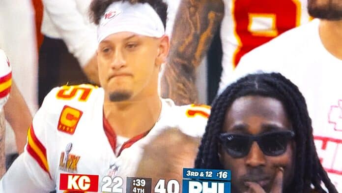 Patrick Mahomes mourns the loss