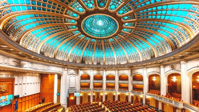 Inside of a Capital Dome Chambers By Czapp Árpád