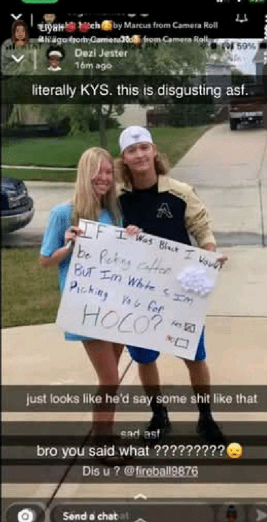 Screenshot 20250419 234209 - BREAKING: Racist Prom-posal Circulates on Social Media Featuring Washburn Rural and Seaman High School Students 3 Screenshot 20250419 234209 - BREAKING: Racist Prom-posal Circulates on Social Media Featuring Washburn Rural and Seaman High School Students