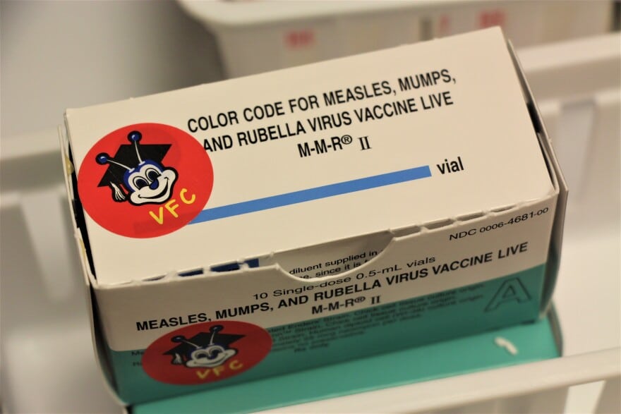 Officials are urging all residents to get the measles, mumps and rubella vaccine.