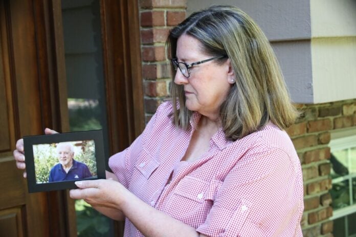 download Shelley Miles, a Lawrence resident, is concerned that cuts to Medicaid will cause her husband, Kirk, to lose access to assisted living. Kirk has dementia, and Miles said she couldn't afford his care without Medicaid.