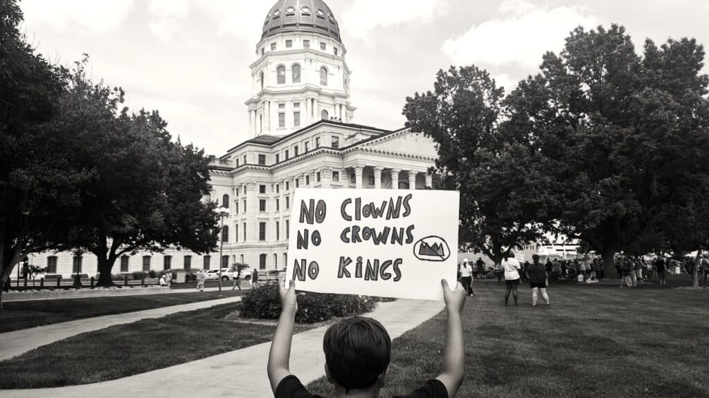 PXL 20250614 193348354 - “No Kings” Rally Brings Over 5,000 to Topeka in Peaceful Protest 1 PXL 20250614 193348354 - “No Kings” Rally Brings Over 5,000 to Topeka in Peaceful Protest