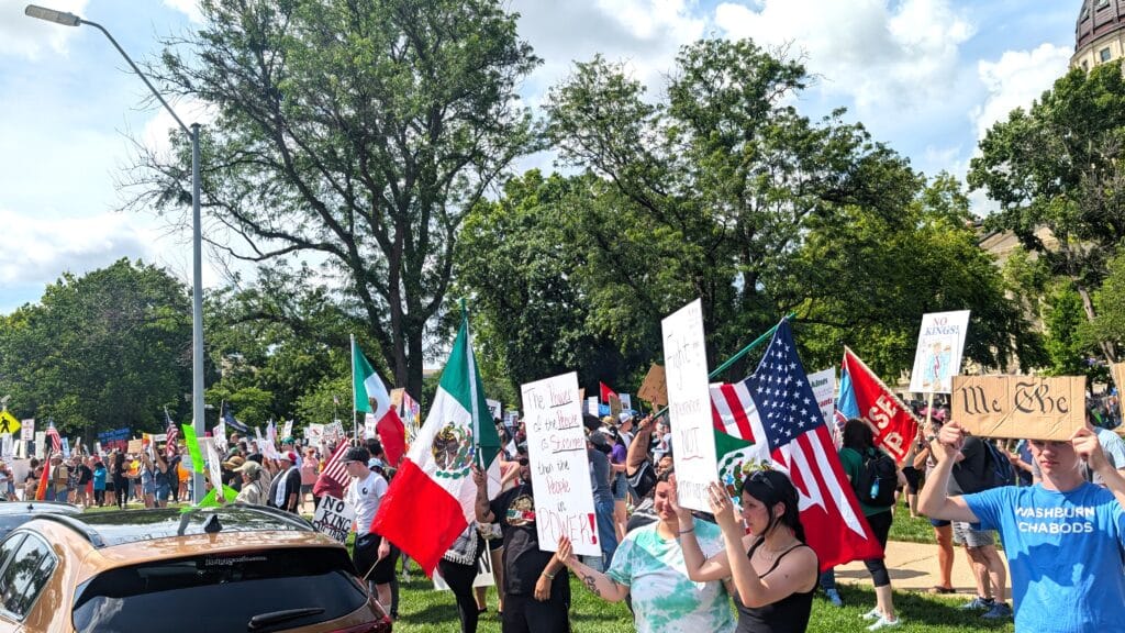 PXL 20250614 203448196 - “No Kings” Rally Brings Over 5,000 to Topeka in Peaceful Protest 12 PXL 20250614 203448196 - “No Kings” Rally Brings Over 5,000 to Topeka in Peaceful Protest