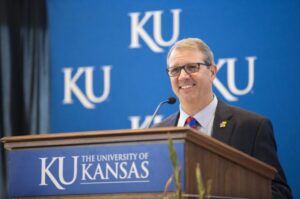 University of Kansas Chancellor Doug Girod received a 12% raise for the coming year, bringing his total yearly compensation to $1 million.