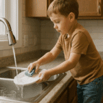 doing dishes - Toilet Paper, Zippers and Drop-Offs—How to Keep the Class of 2039 from Bombing Day One: Part 1