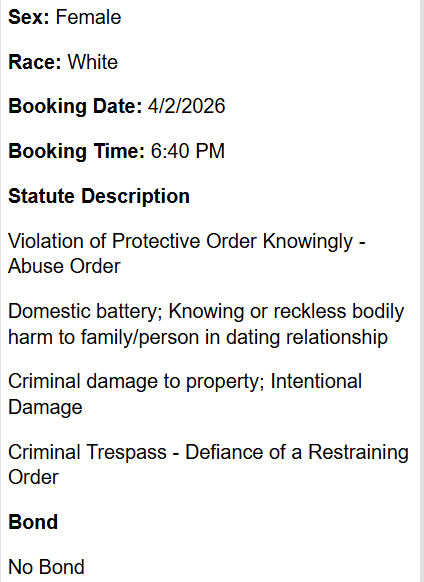 Screenshot 2026 04 05 182658 1 - 3 ARRESTED IN TOPEKA FOR STALKING/PROTECTIVE ORDER. GOOD GOD, LEAVE PEOPLE ALONE. 1 Screenshot 2026 04 05 182658 1 - 3 ARRESTED IN TOPEKA FOR STALKING/PROTECTIVE ORDER. GOOD GOD, LEAVE PEOPLE ALONE.