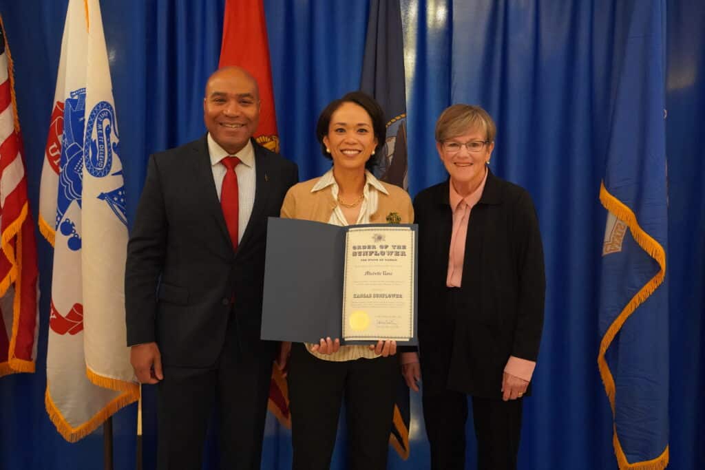 20260428 143111000 iOS - Governor Kelly Awards Inaugural Kansas Order of the Sunflower Recipient