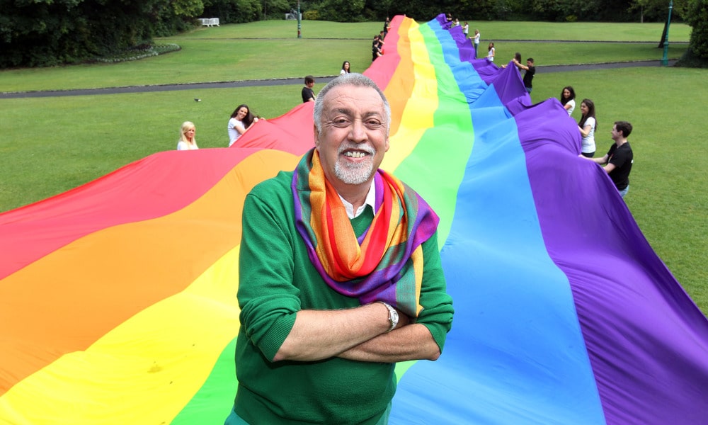 FLASHBACK Gilbert Baker Designer Of The Rainbow Flag Is Born June 2 1951 HEADER - Before the Rainbow Flew Around the World, It Began With a Kid From Kansas