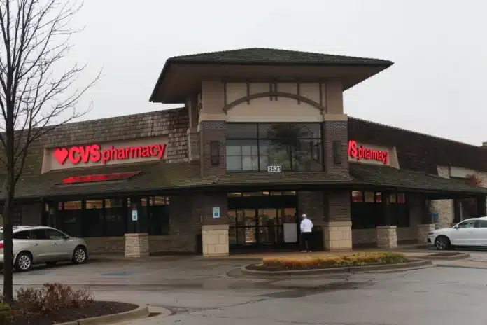 Bek Shackelford-Nwanganga / Kansas News Service A CVS pharmacy in Overland Park, Kansas.
