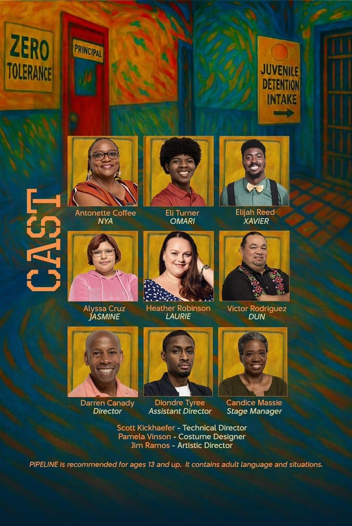 PIPELINE cast flyer - SHADES OF THEATRE COMPANY TO PRESENT DRAMA EXPLORING AMERICA'S SCHOOL-TO-PRISON PIPELINE 1 PIPELINE cast flyer - SHADES OF THEATRE COMPANY TO PRESENT DRAMA EXPLORING AMERICA'S SCHOOL-TO-PRISON PIPELINE