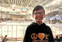 Meadows Fifth Grader Shares His Big Moment at Topeka Scarecrows Game
