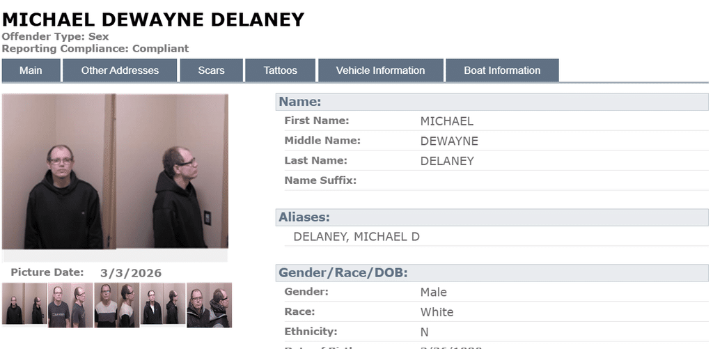 Screenshot 2026 10 21 071756 - Kansas Registered Sex Offender Arrested on New Registration Violations, Drug and Traffic Charges