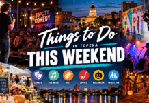 TopCity Comedy Takes Center Stage Tonight as Topeka Kicks Off a Packed Weekend of Entertainment